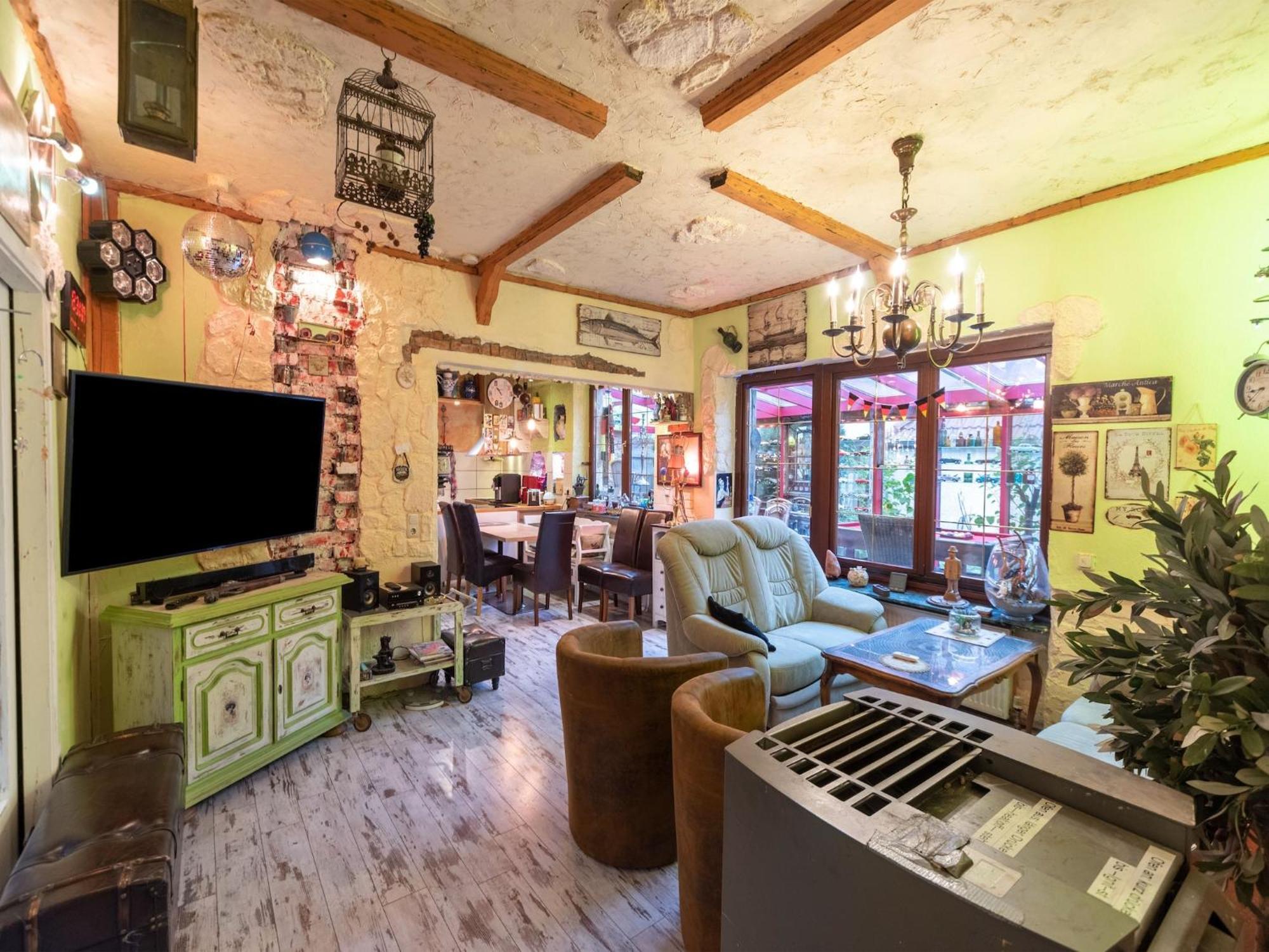 Comfortable Apartment In Wismar Mecklenburg With Fireplace Eksteriør bilde